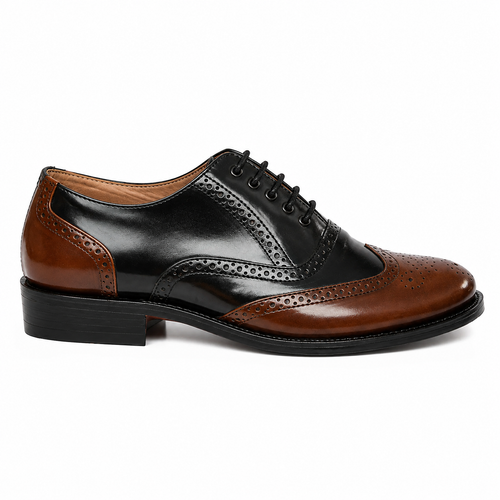 Goodyear Brogue - Tan & Black