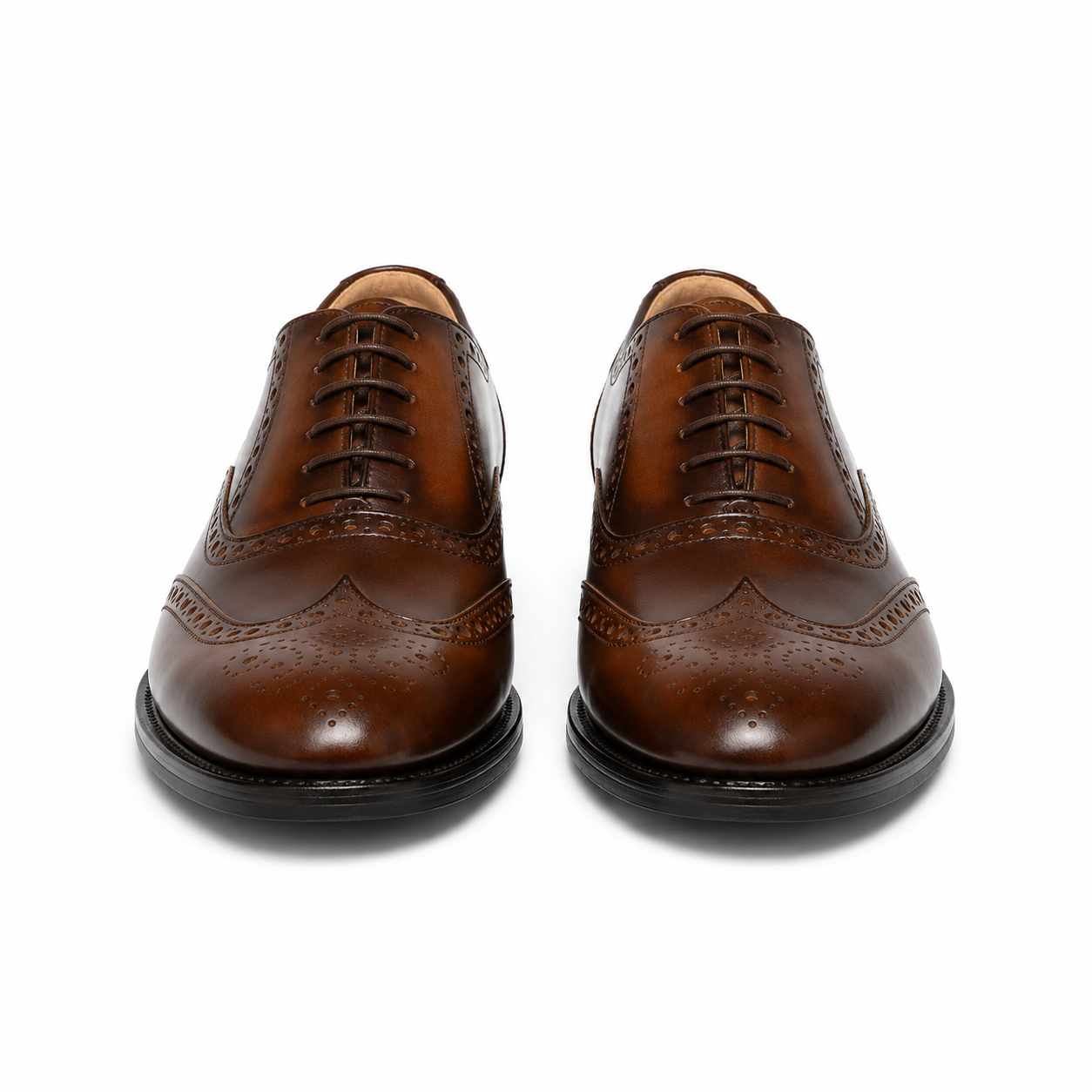 Elevator Brogue - Tan