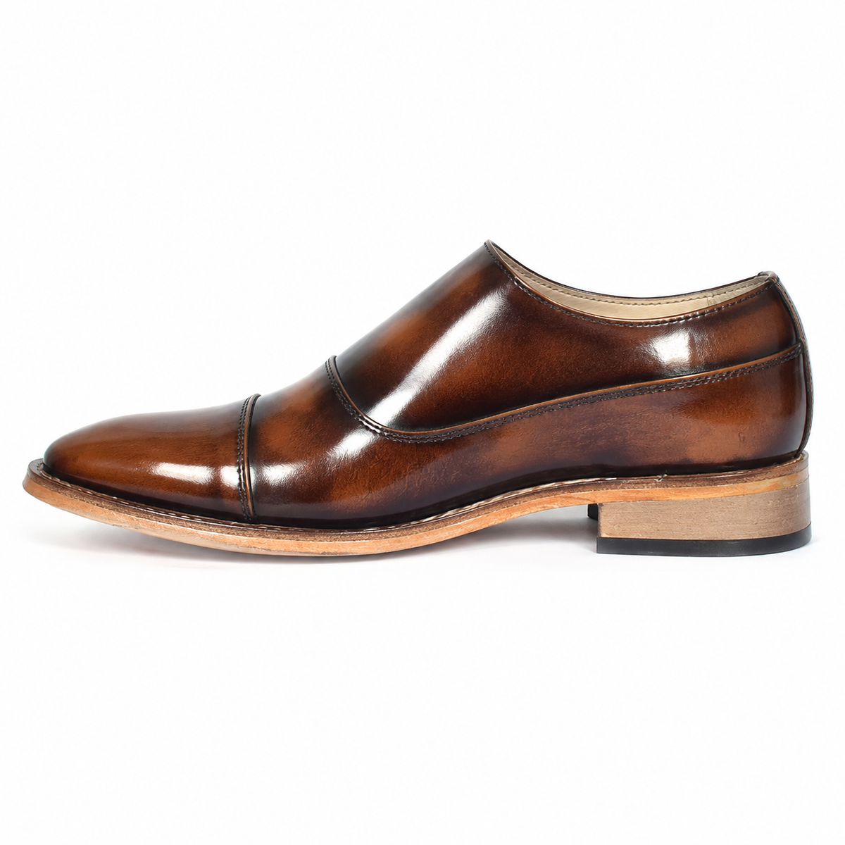 Goodyear Monk Double - Tan Brush Off