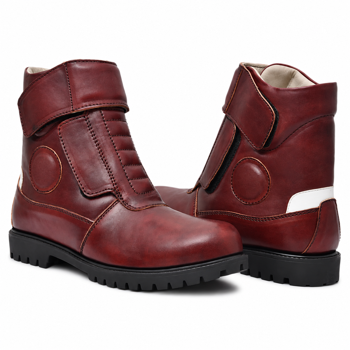 Biker Steel Toe - Brown